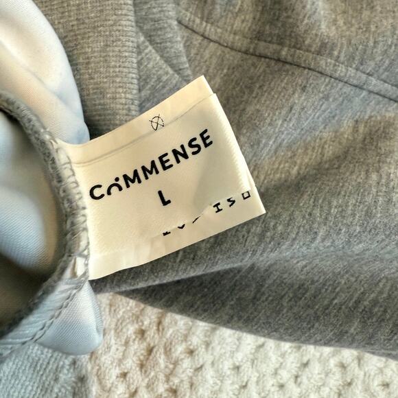 Commense large cropped hoodie sweatshirt double zip SP 2674 - Picture 5 of 13